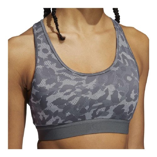 Sports-BH Adidas Believe This Medium Support Mørkegrå - S