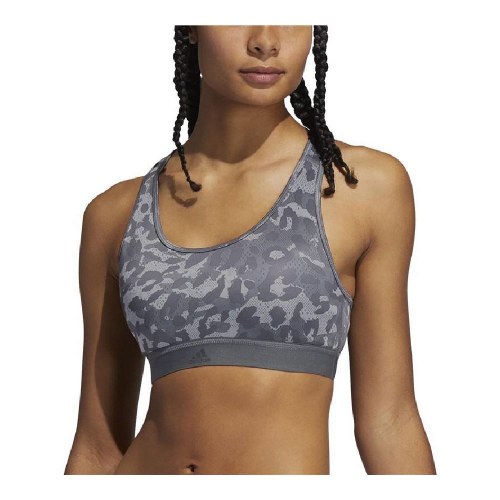 Sports-BH Adidas Believe This Medium Support Mørkegrå - M