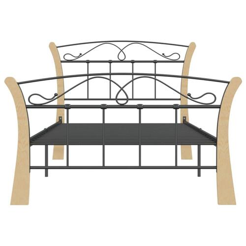 Sengestel 100x200 cm metal sort