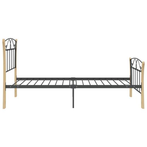 Sengestel 100x200 cm metal sort