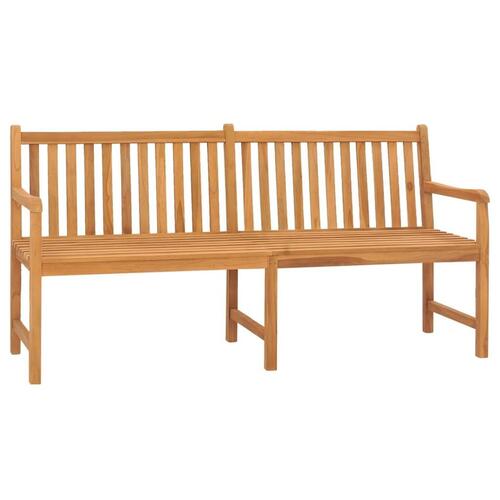 Havebænk 180 cm massivt teaktræ