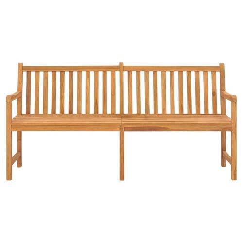 Havebænk 180 cm massivt teaktræ