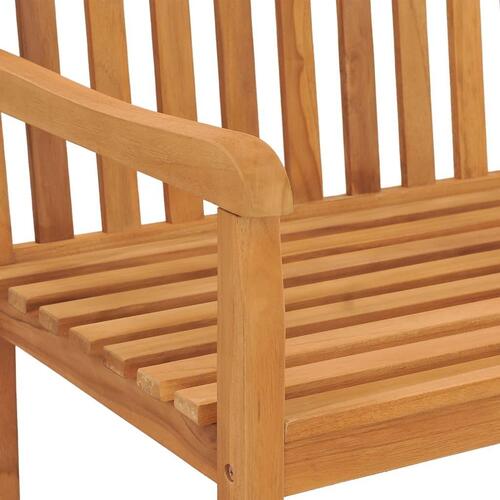 Havebænk 180 cm massivt teaktræ