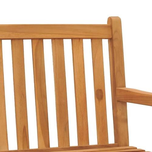 Havebænk 180 cm massivt teaktræ