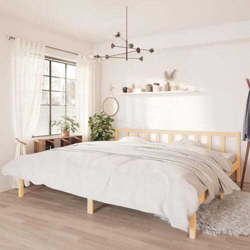 Sengeramme 180x200 cm massivt fyrretræ