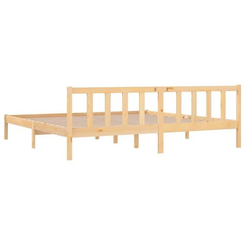 Sengeramme 180x200 cm massivt fyrretræ