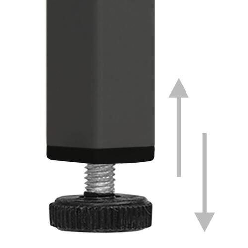 Opbevaringsskab 80x35x101,5 cm stål antracitgrå