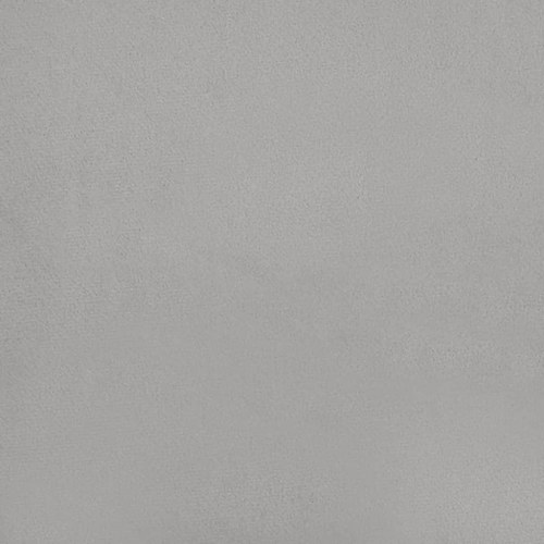 Drejelig kontorstol fløjl lysegrå