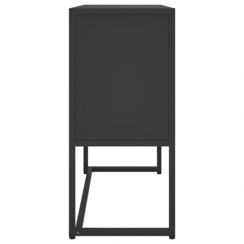 Skænk i stål - 75 × 35 × 75 cm, sort