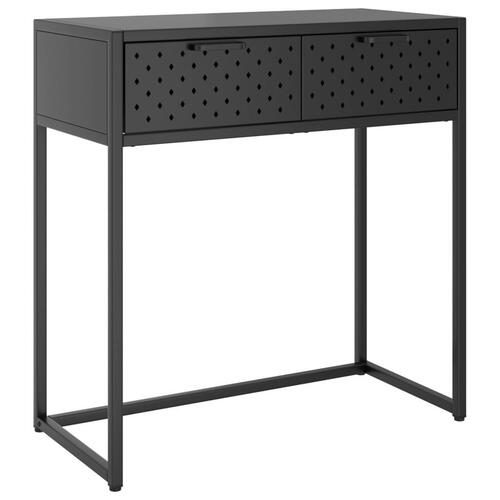 Konsolbord 72x35x75 cm stål antracitgrå
