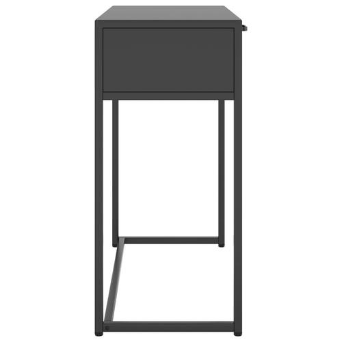 Konsolbord 72x35x75 cm stål antracitgrå
