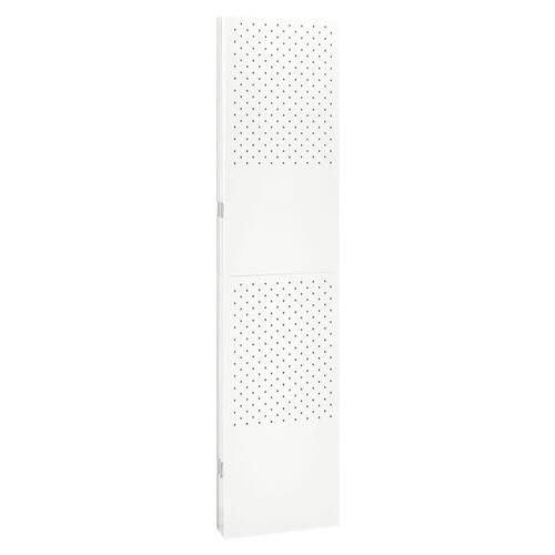 5-panels rumdeler 200x180 cm stål hvid