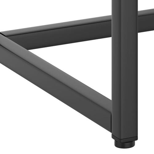 Konsolbord 106x35x75 cm stål antracitgrå