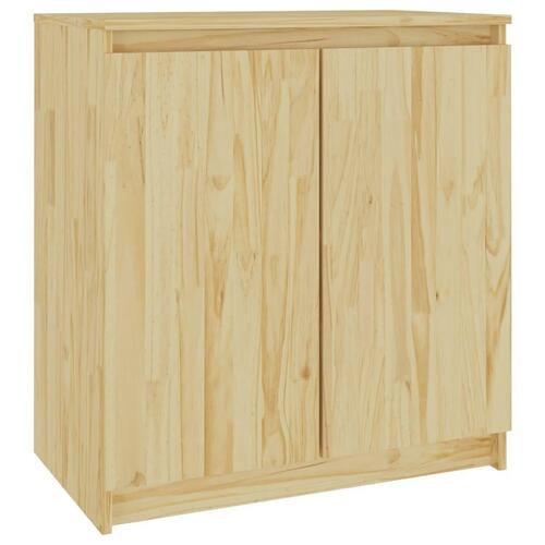 Skab 60x36x65 cm massivt fyrretræ