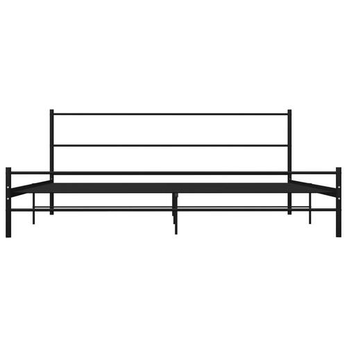 Sengestel 180 x 200 cm metal sort