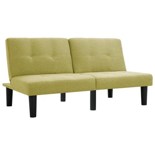 2-personers sofa stof grøn