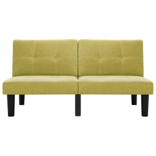 2-personers sofa stof grøn