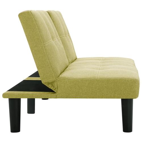 2-personers sofa stof grøn