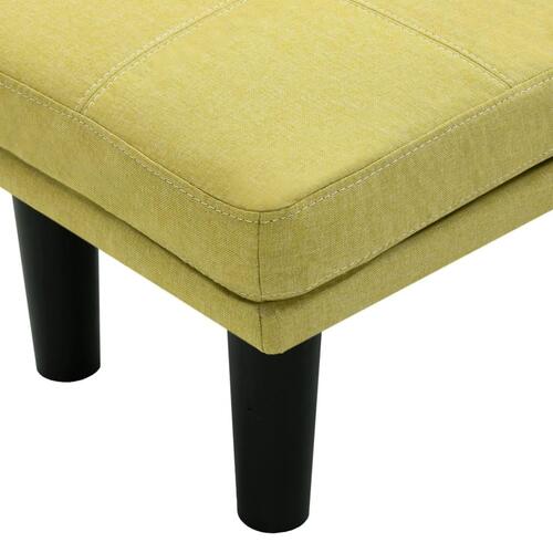 2-personers sofa stof grøn