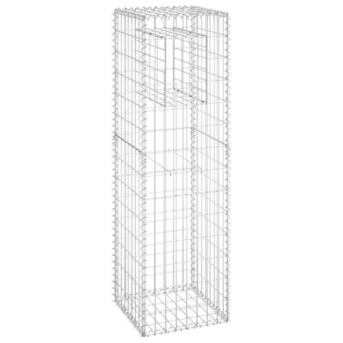 Gabionkurve 2 stk. 40x40x140 cm jern