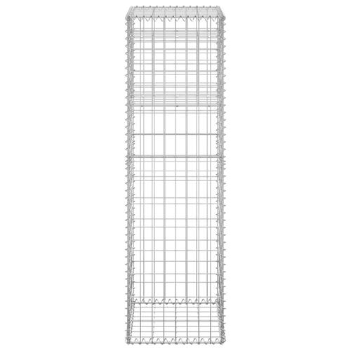 Gabionkurve 2 stk. 40x40x140 cm jern