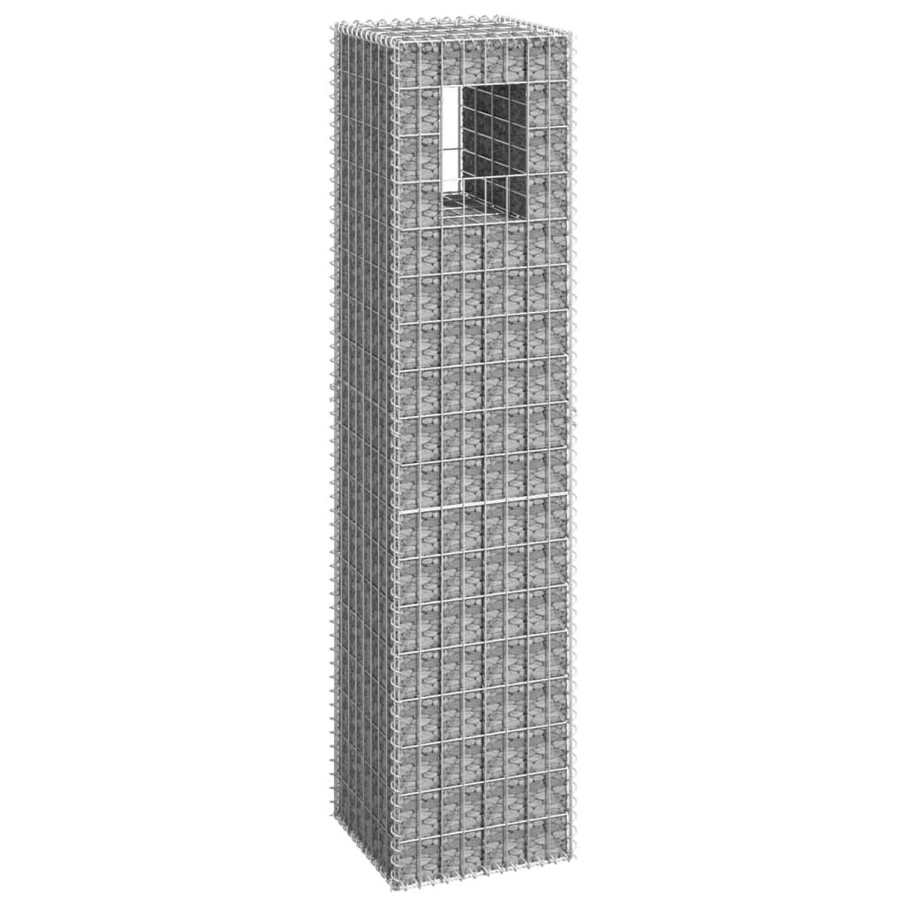 Gabionkurv 40x40x180 cm jern