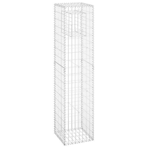 Gabionkurve 2 stk. 40x40x180 cm jern