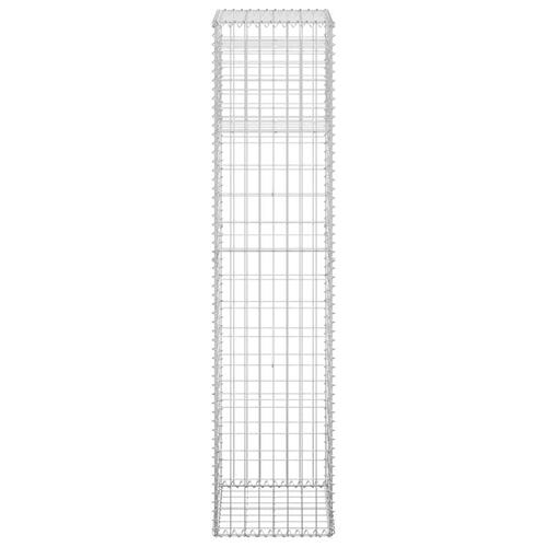 Gabionkurve 2 stk. 40x40x180 cm jern