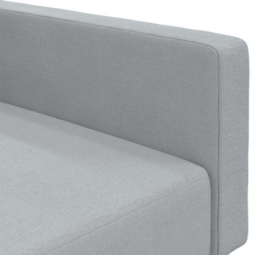 2-personers sovesofa stof lysegrå