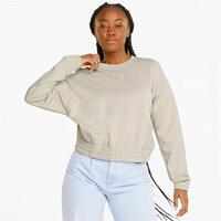 Hættetrøje til Mænd Puma HER Crew Beige L