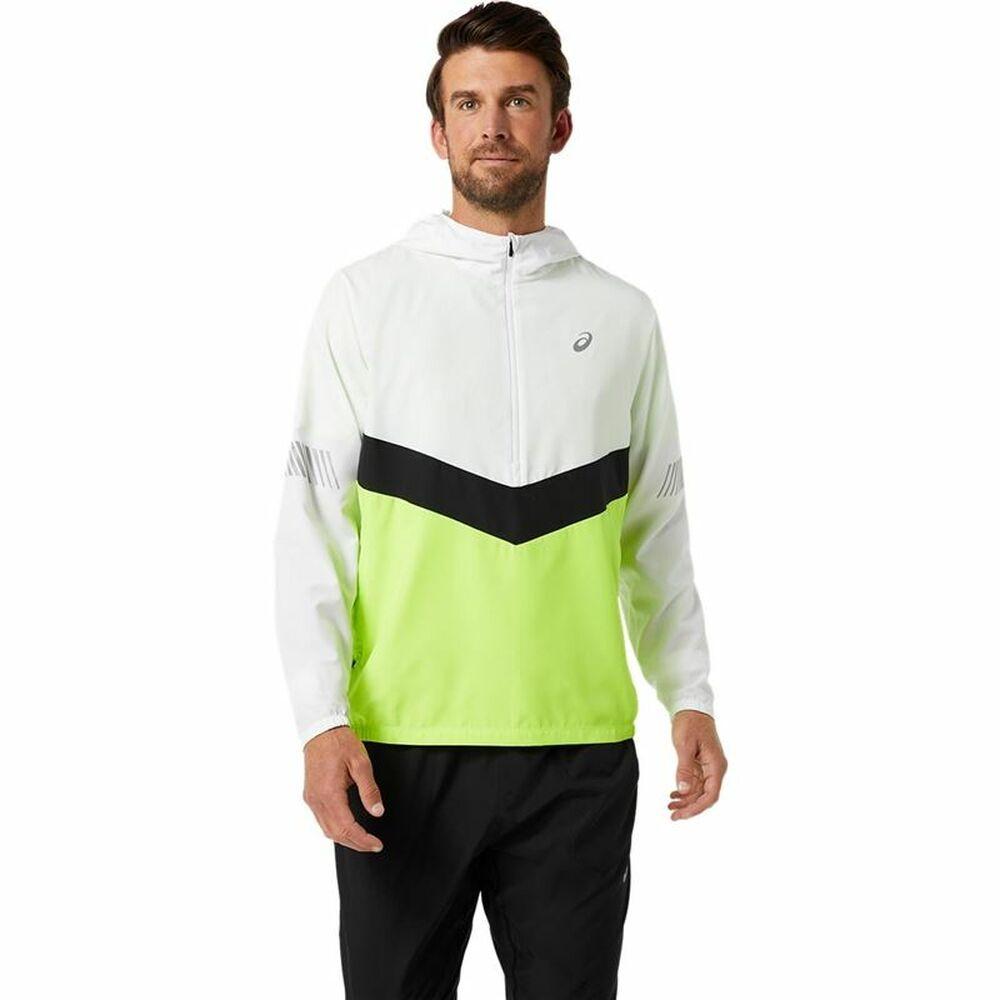 Sportsjakke til Mænd Asics Lite-Show Hvid M