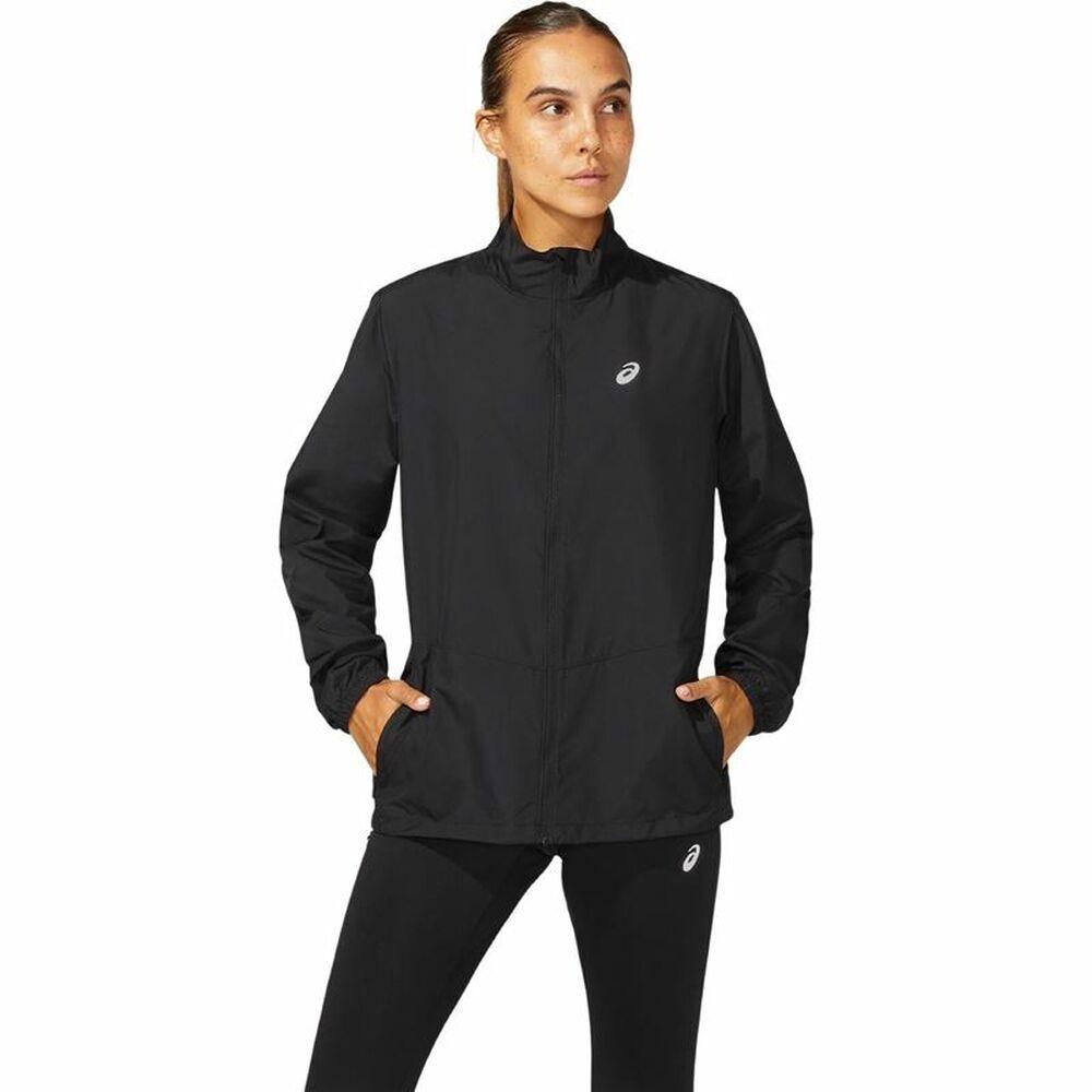 Sportsjakke til damer Asics Core Sort M