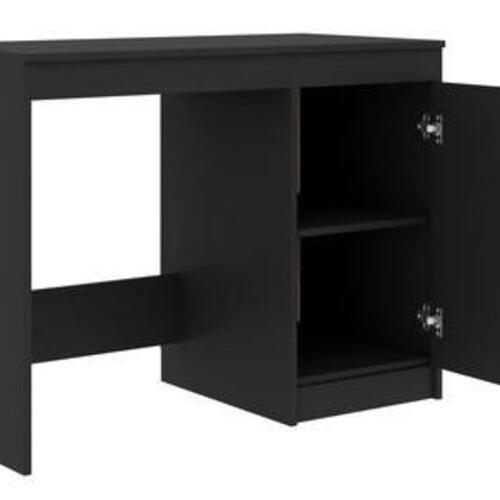 Skrivebord 100x50x76 cm konstrueret træ grå