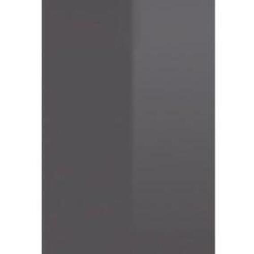 Skrivebord 80 x 45 x 74 cm spånplade grå højglans