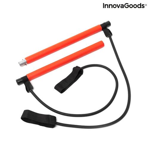 Fitness Bar med Resistance Bands og Motion Guide Resibar InnovaGoods