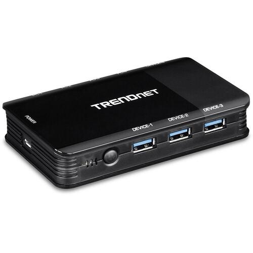 Switch Trendnet TK-U404 USB Sort