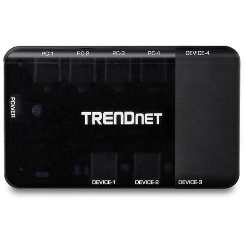 Switch Trendnet TK-U404 USB Sort