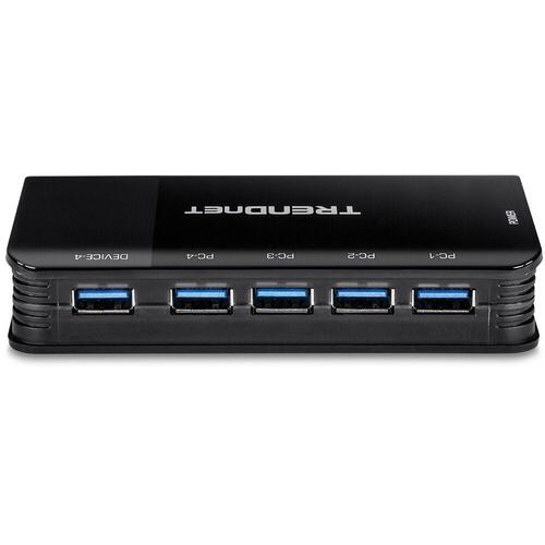 Switch Trendnet TK-U404 USB Sort