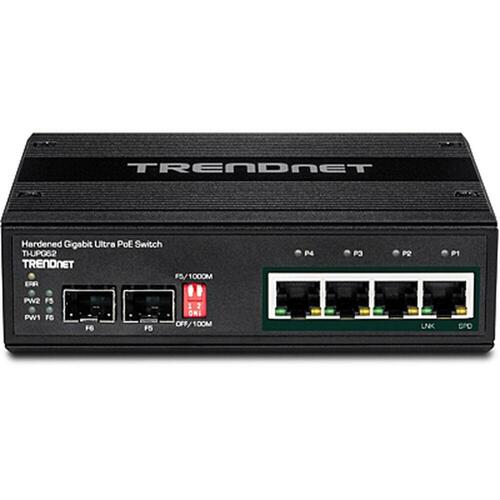 Switch Trendnet TI-UPG62 RJ-45 SFP Sort