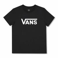 Kortærmet T-shirt til Kvinder Vans Drop V SS Crew-B Sort L