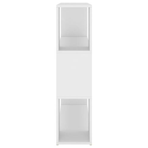 Bogreol/rumdeler 100x24x94 cm hvid
