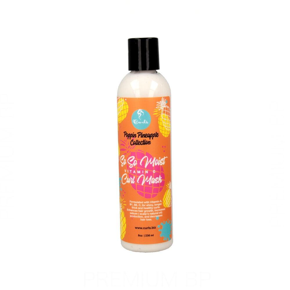 Hårmaske Curls Poppin Pineapple Collection So So Moist Curl (236 ml)