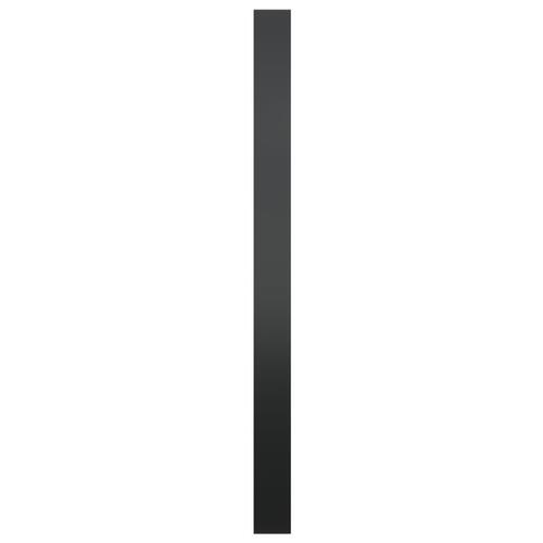 Vægspejl 40 cm sort
