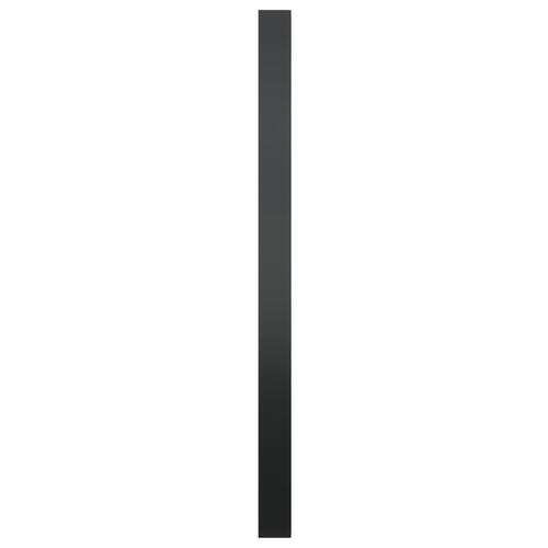 Vægspejl 50 cm sort