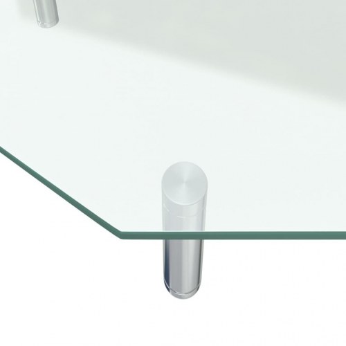 Skærmstander 45x26x8,6 cm glas transparent