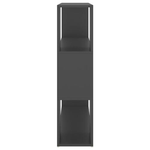Bogreol/rumdeler 100x24x94 cm grå