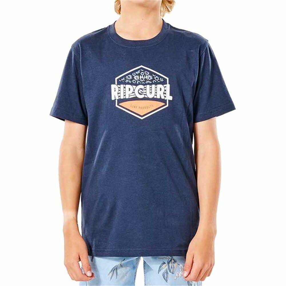 Børne Kortærmet T-shirt Rip Curl Filler Tee B Blå 10 år