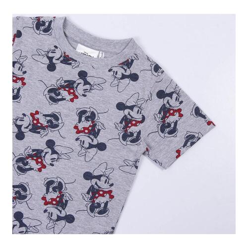 Børne Kortærmet T-shirt Minnie Mouse Grå 3 år