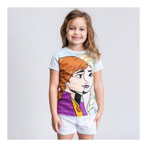 Børnepyjamasser Frozen Lyseblå 6 år