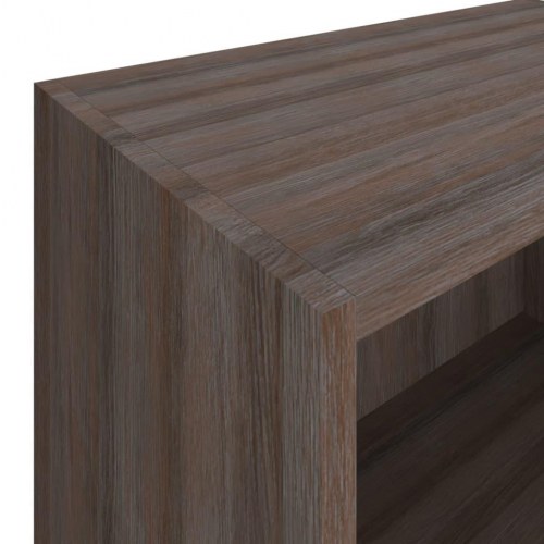 Bogreol 60x31x78 cm konstrueret træ grå sonoma-eg